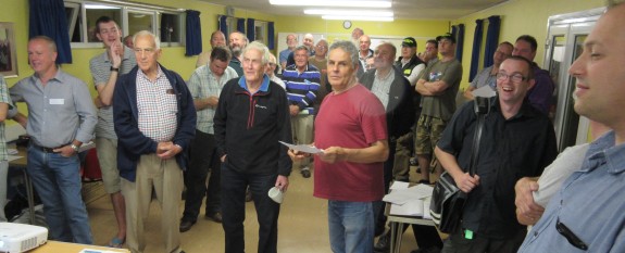 Clive G1EUC, hosting the Skills Night Quiz