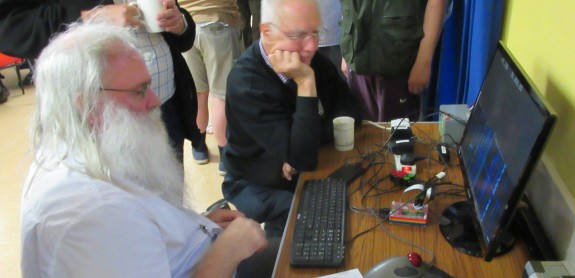 Peter G0DZB, decoding on the Raspberry Pi