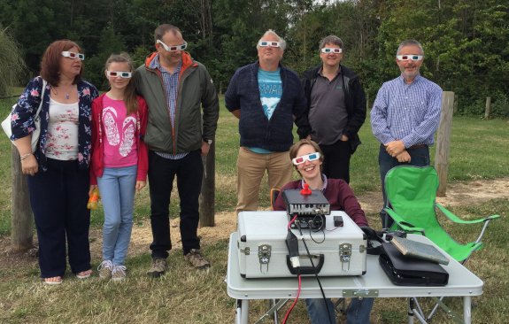 Amateur Radio in three dimensions at Shoebury East Beach