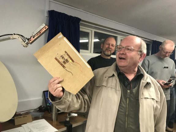 Scene from the April 2017 Skills Night
