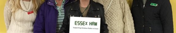 Sarah, Stella, Dorothy, Glynis and Lisa - the 5 participants of the first Essex Ham YL Net
