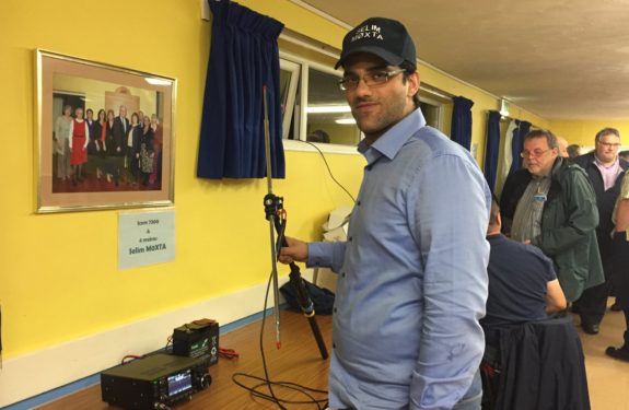 Selim M0XTA at the Essex Skills Night in October 2016