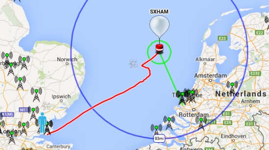 SXHAM1 High Altitude Balloon Flight