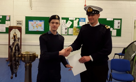 Essex Sea Cadet gets Intermediate Licence