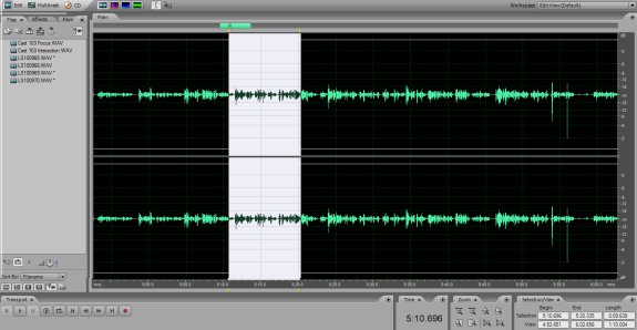 Digital audio editing with Adobe Audition