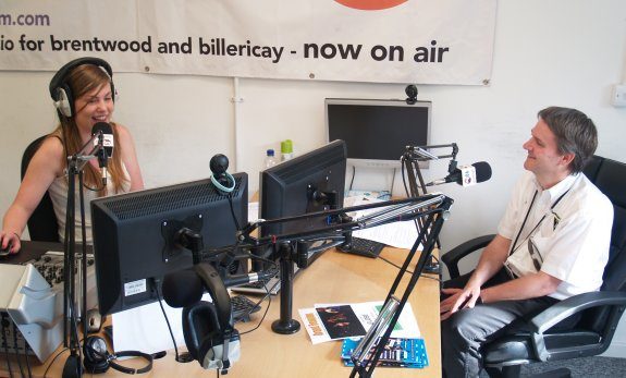 Amateur Radio On-air at Phoenix FM, 15 Sept 2015