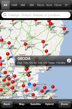 Repeaters Near Me Map Essex Amateur Radio Repeaters | Essex Ham