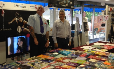 Mark and Clive from CARS Mark M0IEO and Clive G1EUC at Waters & Stanton