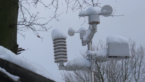 Essex Ham weather station - Snows of Jan 2010