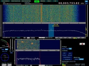 Acorn SDR output with Winrad SDR Software