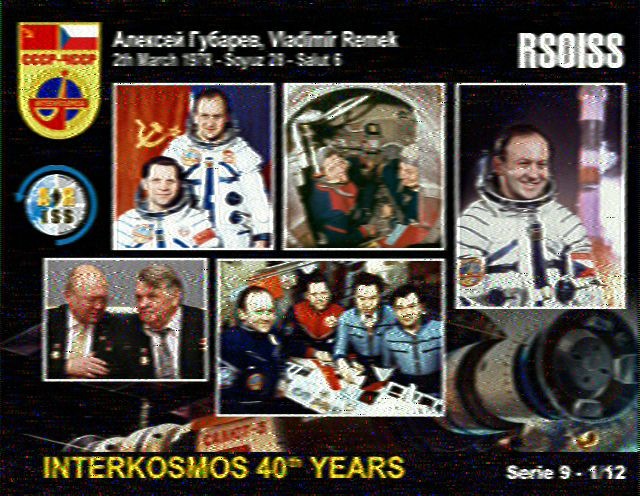 ISS SSTV Images 11 April 2018