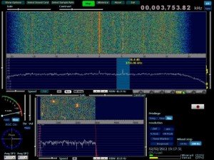 Acorn SDR output with Winrad SDR Software