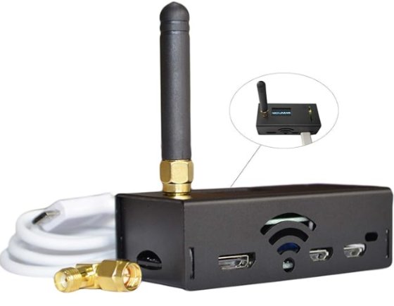 Wireless Hotspot for use with a DV handset