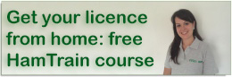 Get your licence with hamtrain