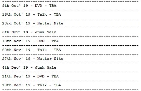 Screengrab of ham radio website issue